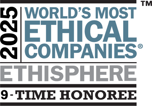 Ethisphere: 2025 World's Most Ethical Companies: 9-Time Honoree
