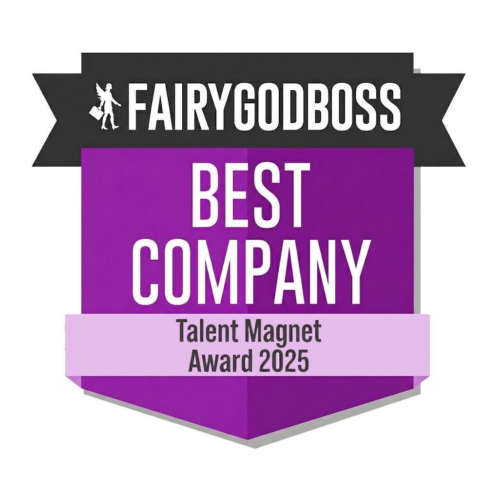 Fairygodboss Best Company Talent Magnet Award 2025