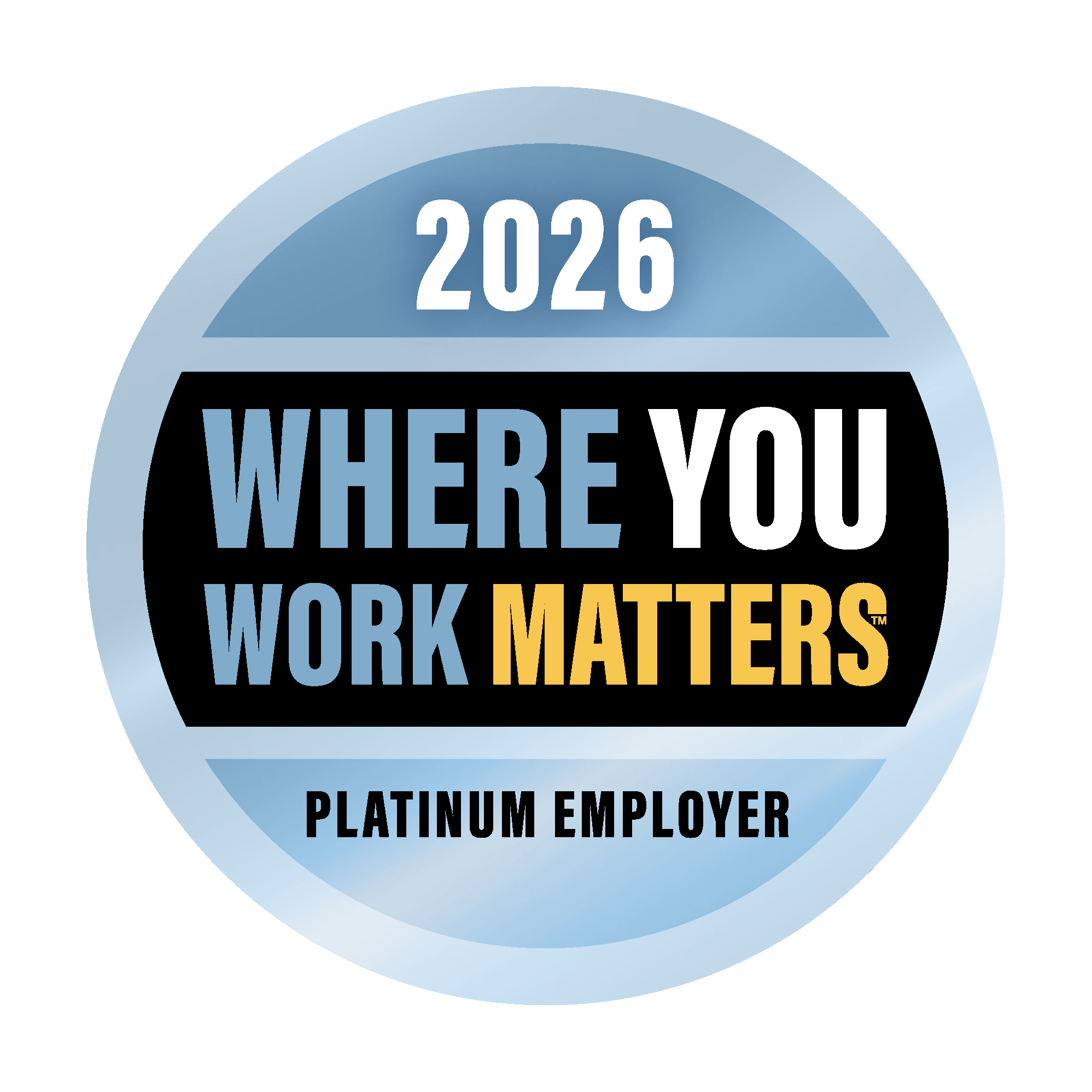 2026 Where You Work Matters Platinum Employer