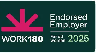 Image 5: Work 180 Endorsed Employer For All Women 2025