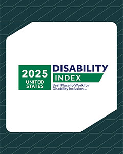 Disability Index: Best place to work for disability inclusion 2025