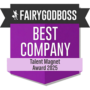 Fairygodboss Best Company Talent Magnet Award 2025
