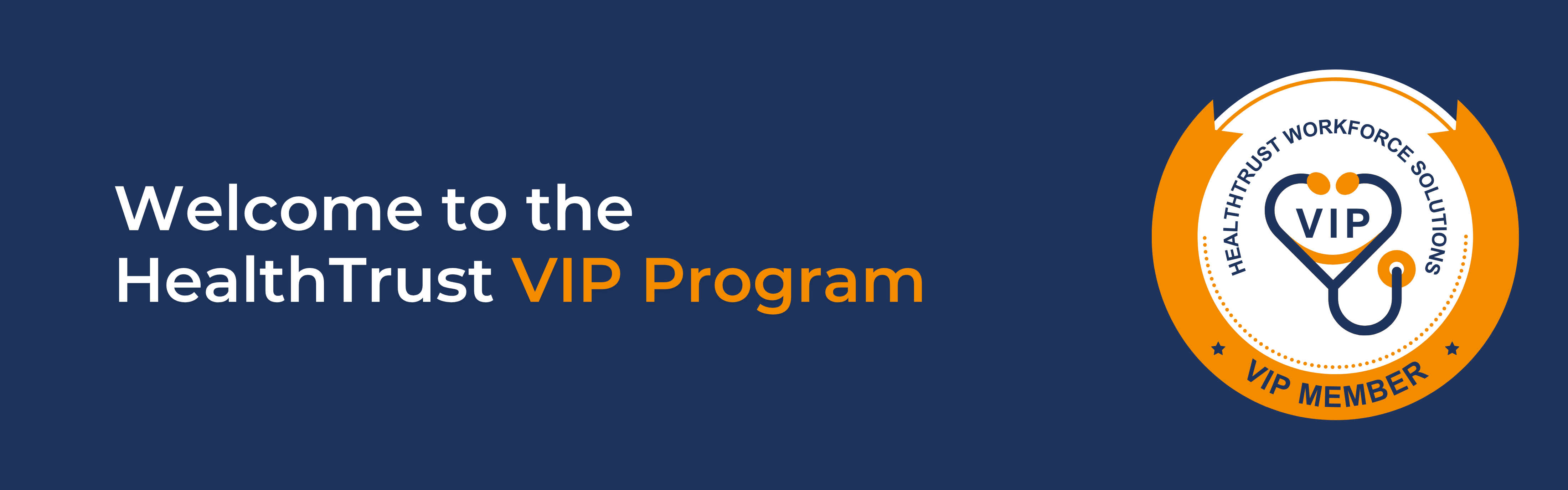Welcome to the HealthTrust VIP Program