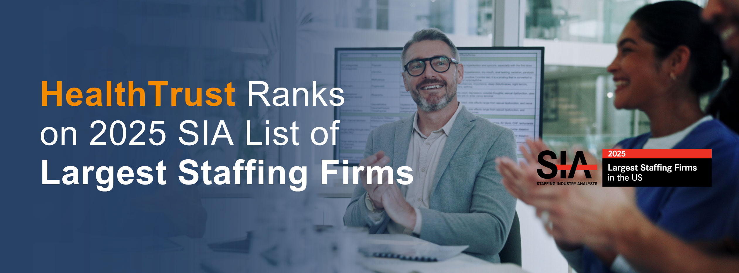 Healthtrust Ranks on 2025 SIA List of Largest Staffing Firms