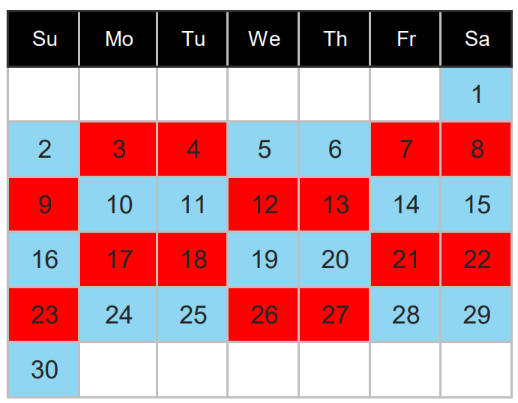 clinton schedule